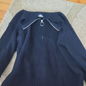Old Navy Dark Blue Turtleneck Sweater